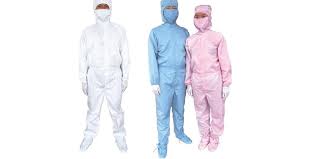 Quần áo phòng sạch chống tĩnh điện bộ liền thân